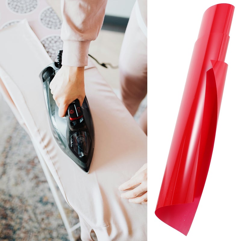 1 Sheet Heat Press Vinyl for Shirts Iron Vinyl Heat Press Sheet Delicate Hear Press Sheet - Image 3