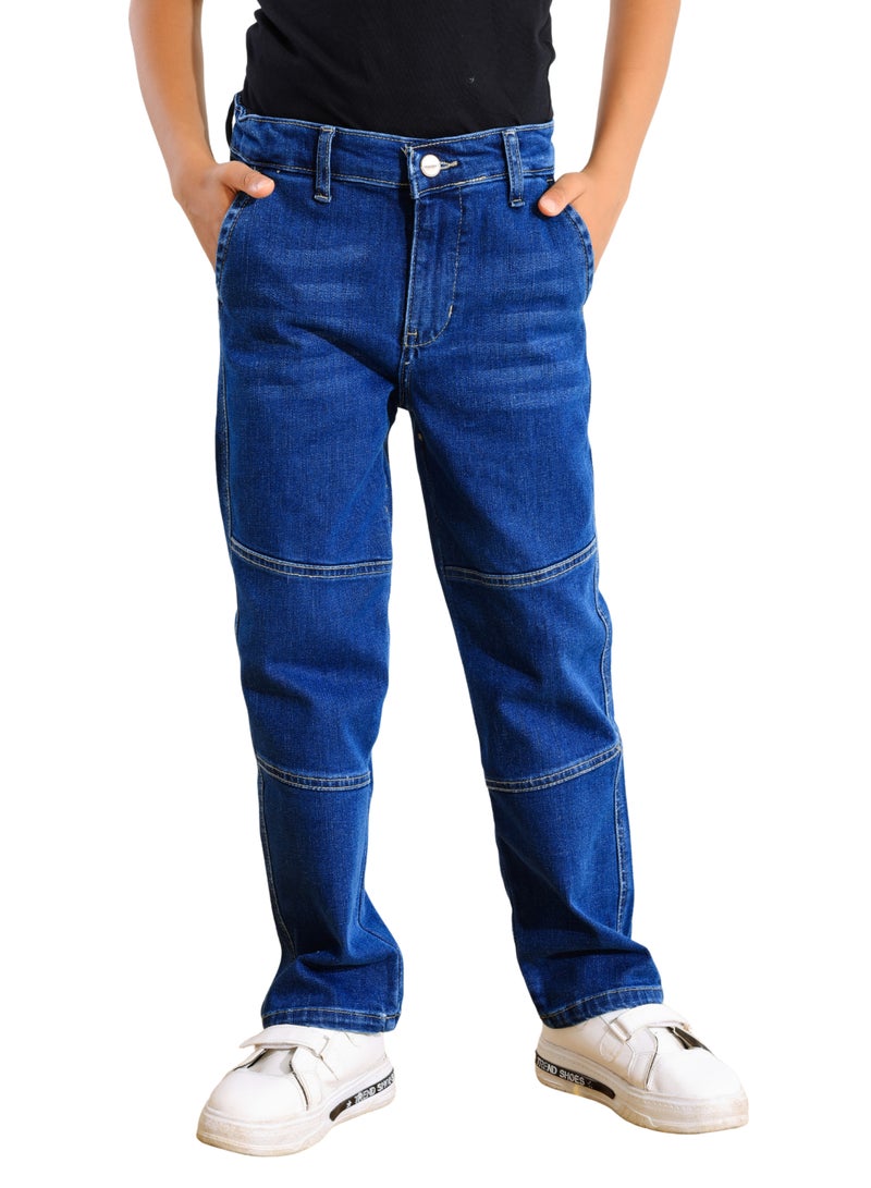 JBS DENIM Boys' blue street style jeans - Image 3