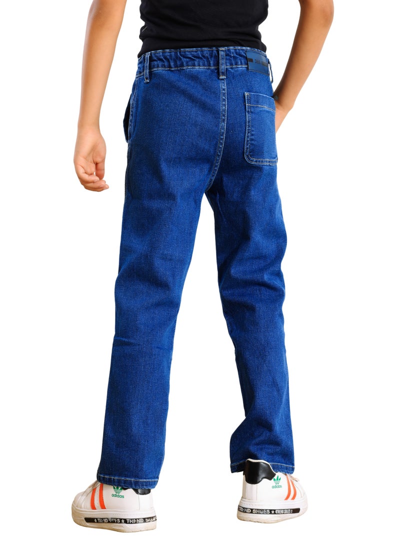 JBS DENIM Boys' blue street style jeans - Image 5