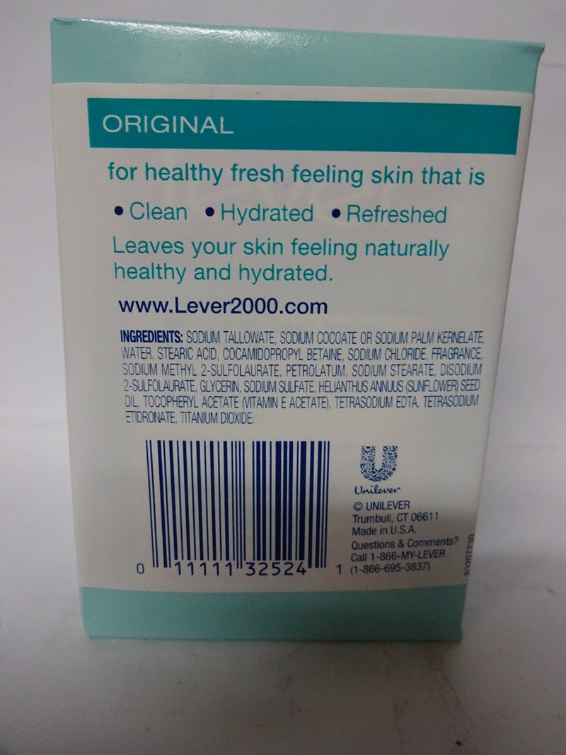 Lever 2000 Bar Soap, Original, 3.75 oz, 2 Bar - Image 2