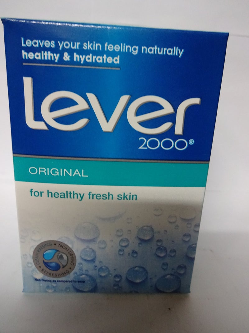 Lever 2000 Bar Soap, Original, 3.75 oz, 2 Bar - Image 1