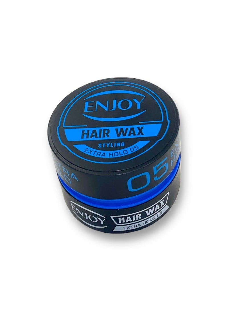إنجوي ENJOY واكس الشعر 05 الأزرق – ثبات قوي | 150 مل | ستايل مرن للرجال - Image 1