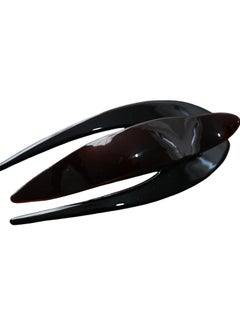 Handmade Celluloid French Design Tortoise Shell Barrettes Sideslide Opening Duck Luxury Fashion Accessories Hair Clip Claw for Women chocolate