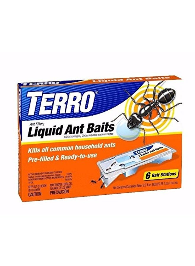 Terro Liquid Ant Baits Ant Killer – Ready-to-Use Borax Ant Traps for Home, Kills Household Ants, 6 Pack - Image 4