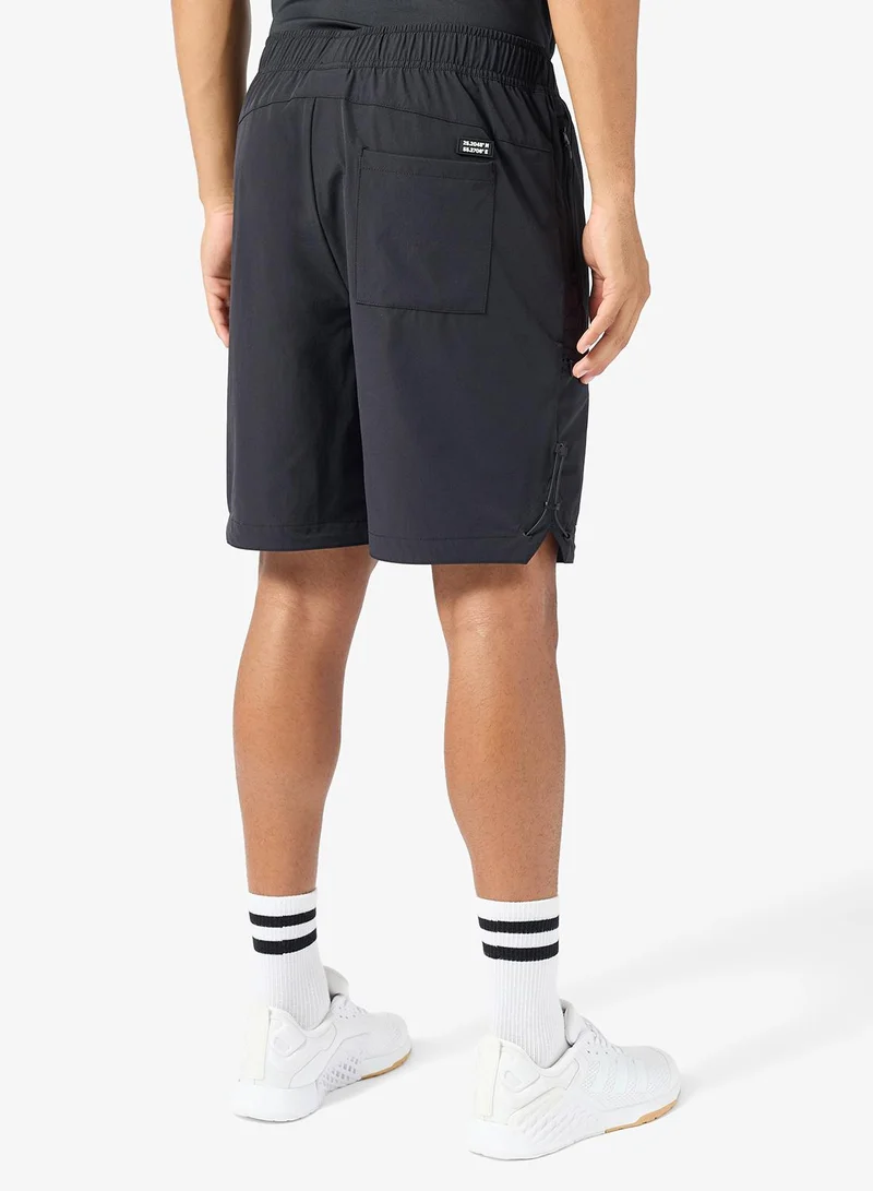 Sun And Sand Sports Black Men's Urban Shorts for Men | Best Price UAE