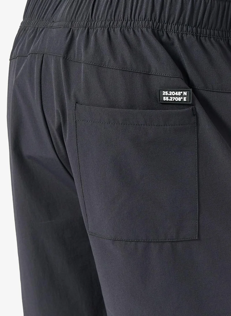 Sun And Sand Sports Black Men's Urban Shorts for Men | Best Price UAE