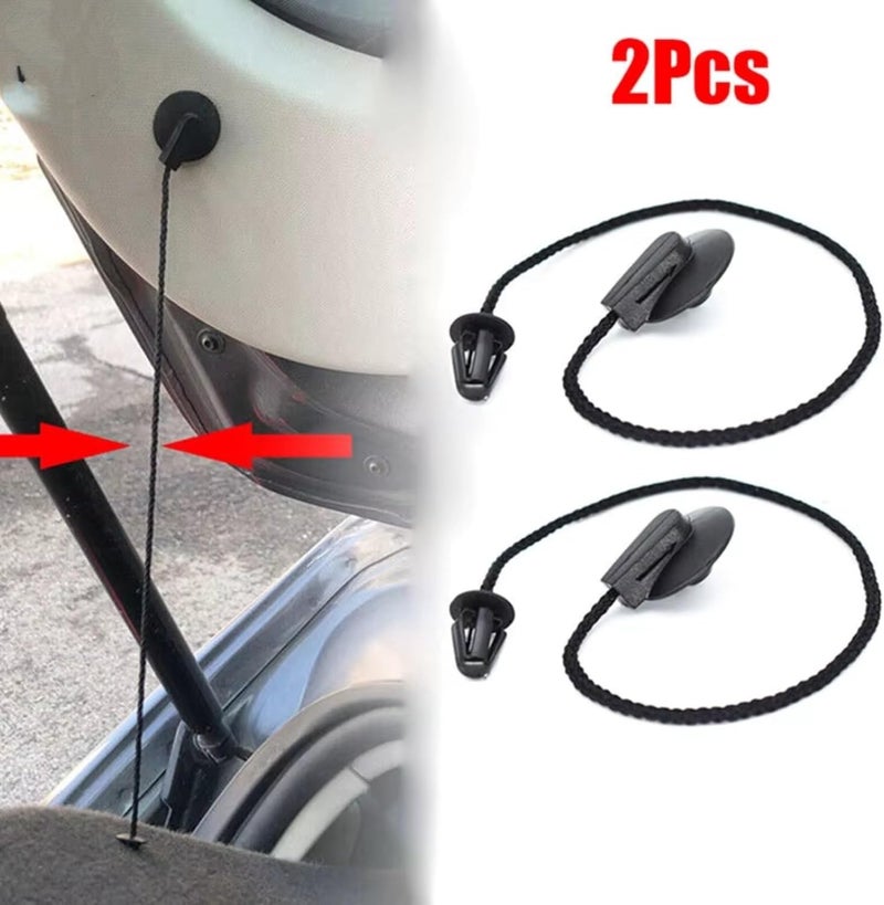 Compatible with for Focus Hatchback MK3 2011-2018 2pcs Rear Trunk Parcel Shelf Tray Load Inner Cover Lift String Strap Clips BM51A46538AA Cord Rear Shelf Straps - Image 5