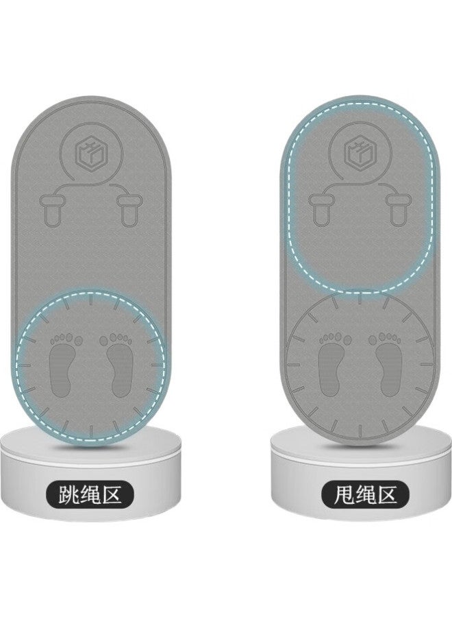 JD.com Jingzao Jump Rope Mat, Yoga Mat, Indoor Fitness Mat, Aerobic Exercise Mat, Tpe Thickened 8Mm, Soundproof, Shock-Absorbing, Non-Slip Mat - Image 1