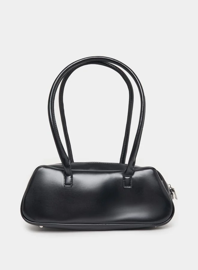 Styli Ribbon Design Shoulder Bag with Dual Handle