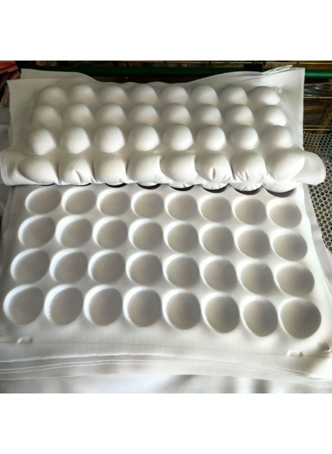 Cage Cloth Nest Sticky Cloth Elastic Steamed Cloth Steamer Not Pad Cloth Demoulding Shaping White Cake Cloth Not Sticky Rice Cake Mold No-Size:1 Set Of 46 Welding And 6.3 Diameter Steel Ring Steamer Models  - Image 4
