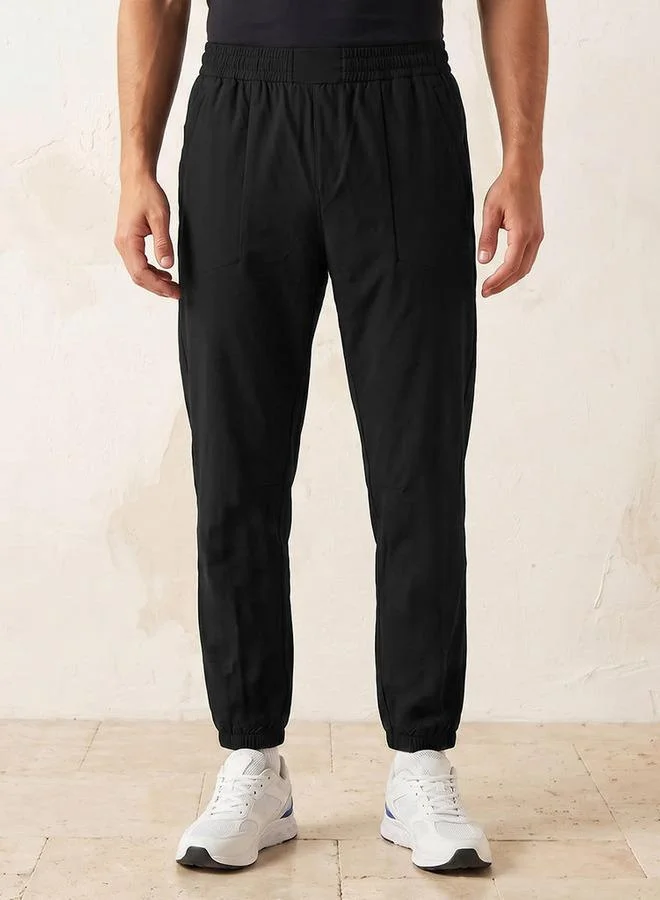 Panelled 4-Way Stretch Joggers