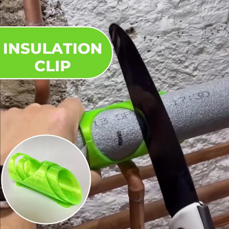 Jxueych 3pcs Foam Pipe Cutter Tool - Three-Tube Insulation Cutting Fixture, Insulation Cutting Fixture in 3 Models, for Pipe Insulation in Homes, Industries and Commercial Places,15mm, 22mm,28mm (Green) - Image 2
