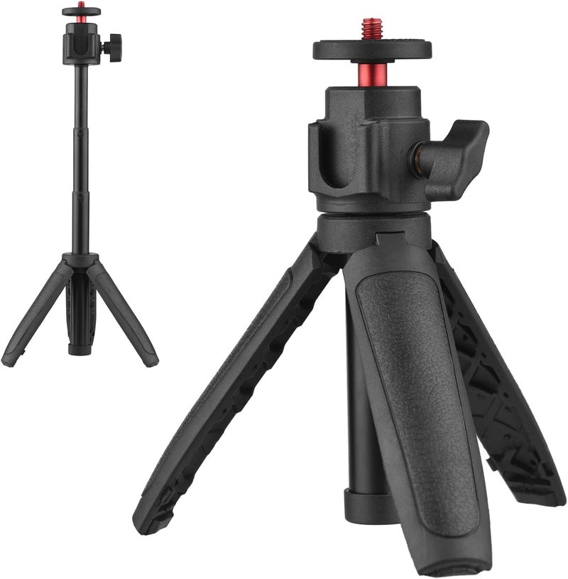 Eacam Lightweight Portable Mini Tripod with Adjustable Height for Phone and Camera - Image 1