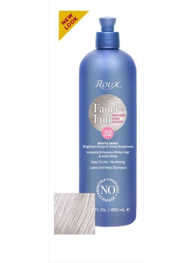 Roux Fanci-Full Rinse #52 White Minx 15.2 Ounce (449ml) (2 Pack) - Image 3