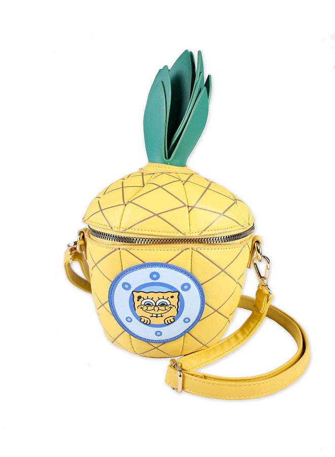 SPONGEBOB SQUAREPANTS Sponge Bob Square Pants Pineapple House Women's Cross Body Shoulder Bag Purse - Image 1