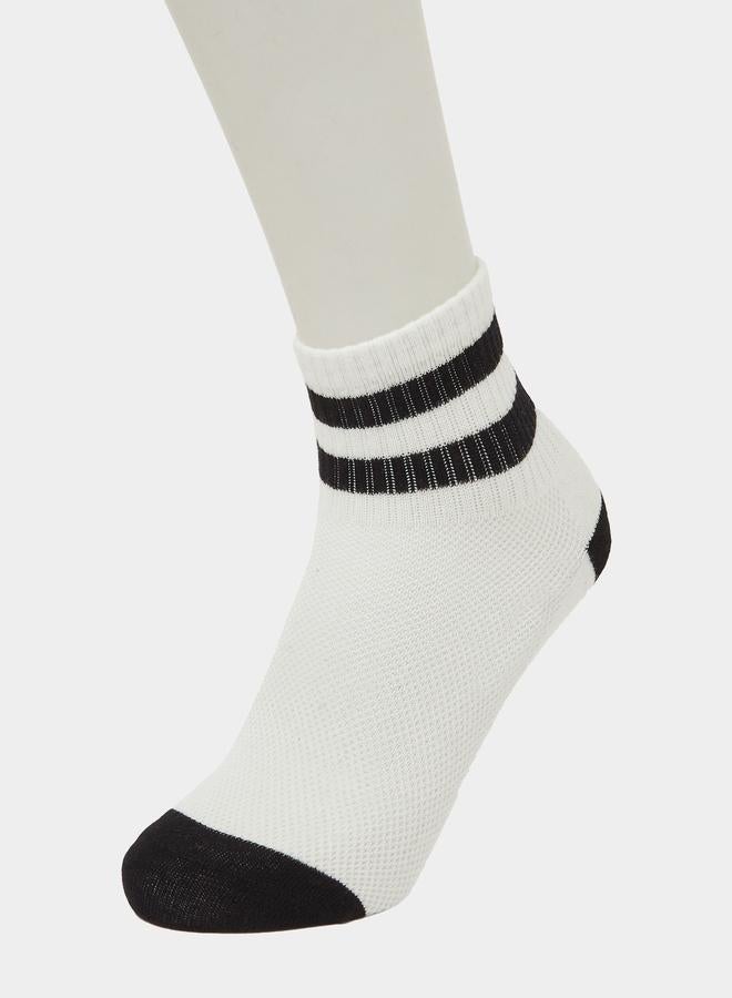 Styli Boys Pack of 5 - Striped Ankle Socks - Image 4