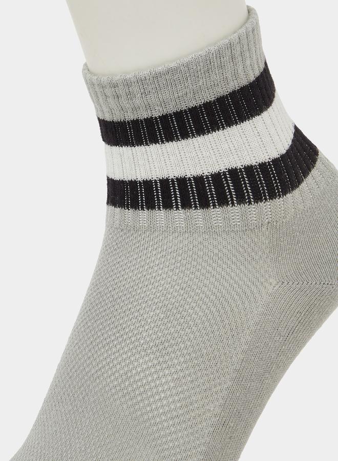 Styli Boys Pack of 5 - Striped Ankle Socks - Image 3