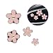 ORIESSE Flowers Car Accessories4pcs Pink Daisy Air Vent Clips Car Air Freshener4 Sizes Light Pink Flower Vent Clips Car Decor for WomenRefillable Diffuser - Image 2