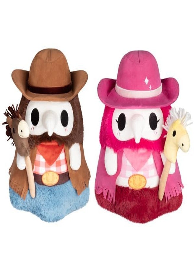 Squishable / Mini Cowboy Plague Doctor & Nurse Plush Set - Image 3