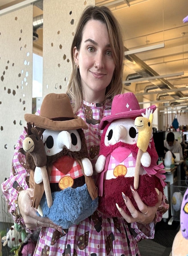 Squishable / Mini Cowboy Plague Doctor & Nurse Plush Set - Image 2