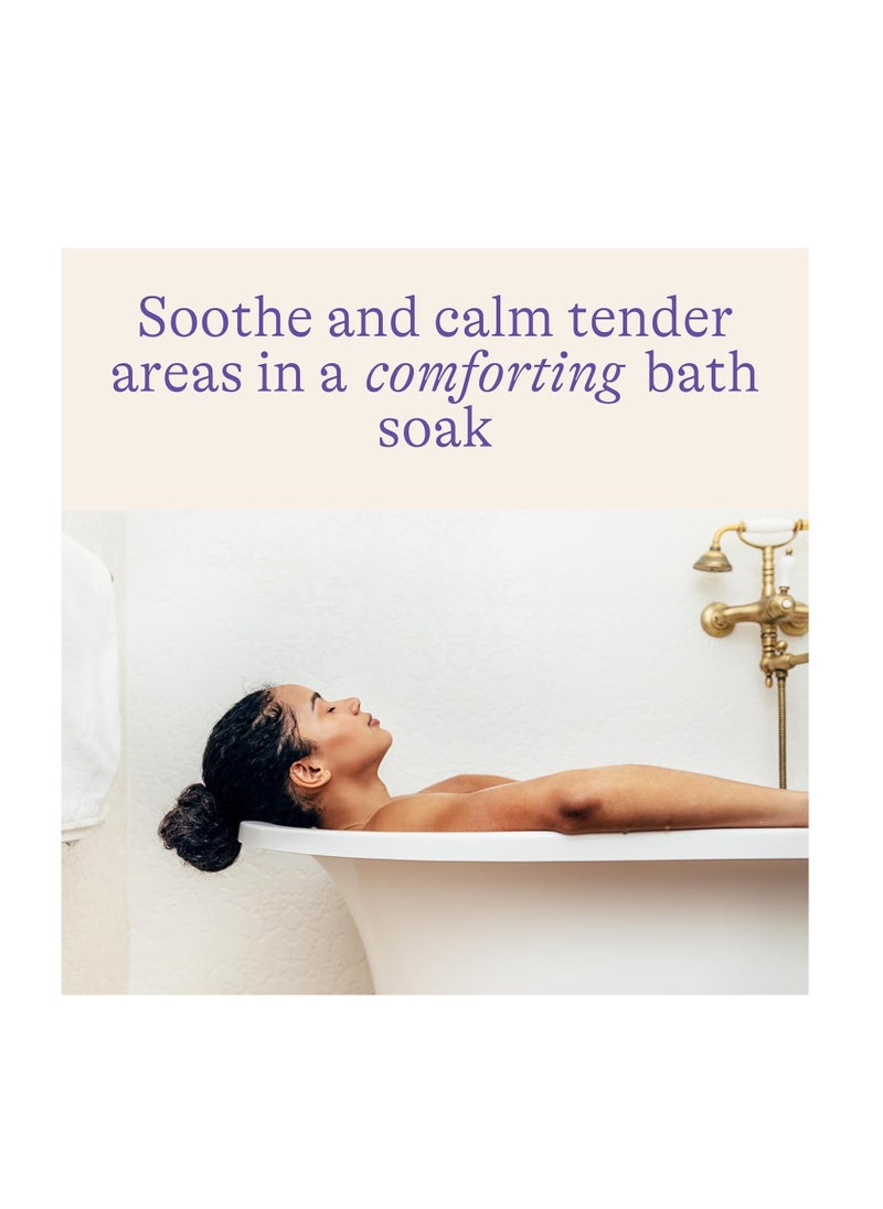 Lansinoh Lansinoh Sitz Bath Salts, Postpartum Essentials, and Hemorrhoid Treatment, Epsom Salt Bath Soak With Lavender Oil, Frankincense and Aloe Vera, 10 Ounce  - Image 4