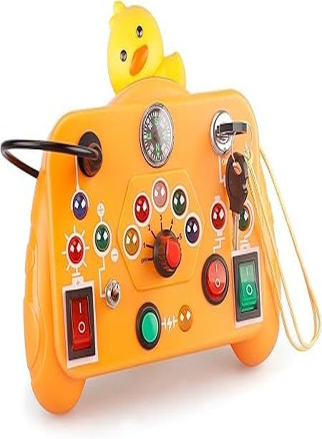 Crazy Buy Mixed Theme Busy Board, Kids & Toddler Toys for 1-3 Years Old- Kids Sensory Board-Sensory Educational Toys for Toddler - Image 1