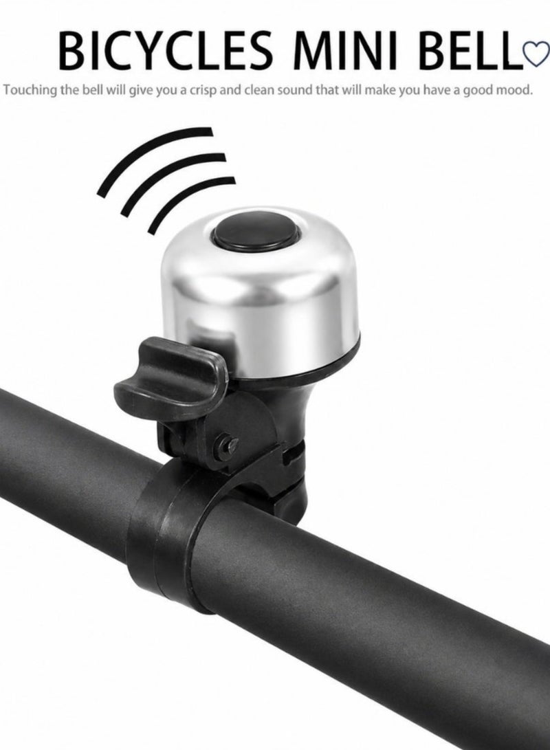 Fukukawa Compact Bicycle Mini Bell Loud Clear Sound Universal Handlebar Bike Bell Durable Lightweight Safety Ring for MTB Road Bike Kids Bicycle - Image 4