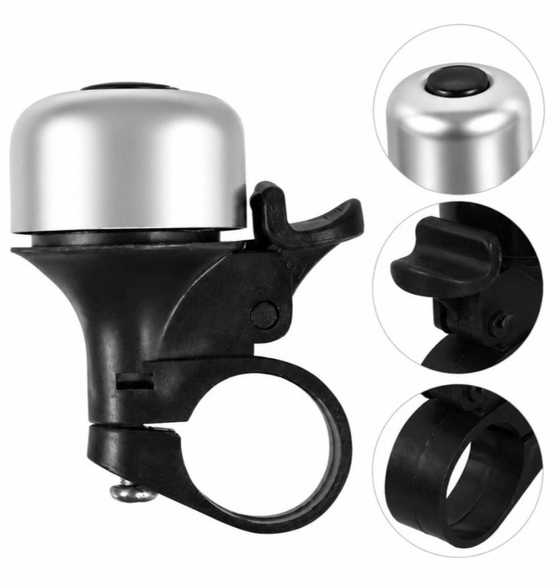 Fukukawa Compact Bicycle Mini Bell Loud Clear Sound Universal Handlebar Bike Bell Durable Lightweight Safety Ring for MTB Road Bike Kids Bicycle - Image 5