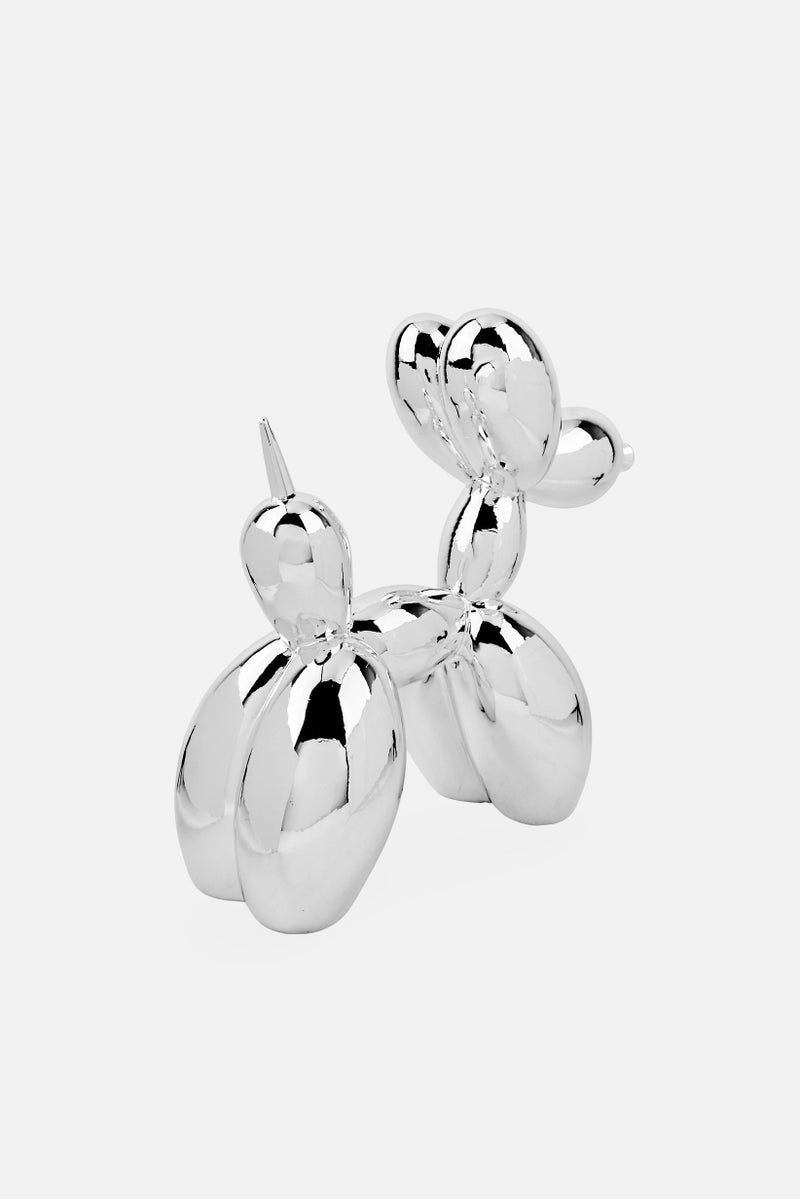 Nanette lepore Balloon Dog Figurine, Silver  - Image 3