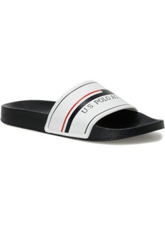 U.S. Polo Assn. Ruge 3fx White-Navy Men's Slippers  - Image 1