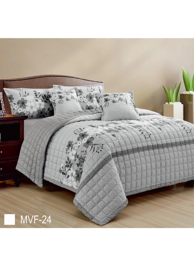 MARKA - Comforter set for two people 6piece bedspread, polyester 240 by 220cm - Image 1