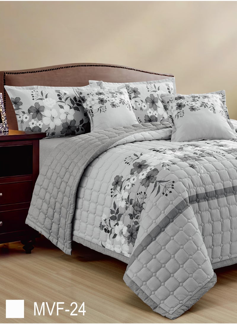 MARKA - Comforter set for two people 6piece bedspread, polyester 240 by 220cm - Image 1