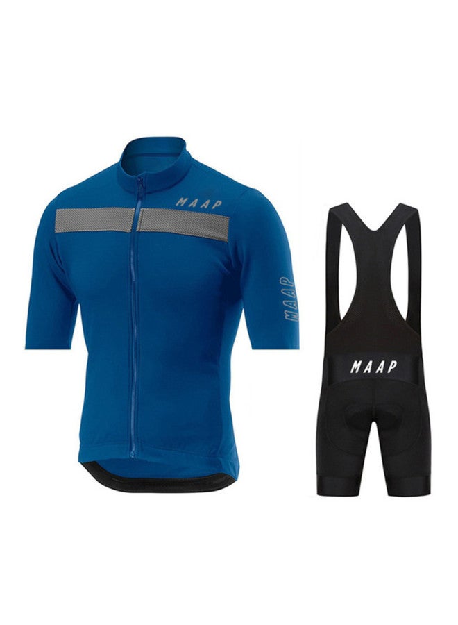 Maap Outdoor Cycling Suit Special For Road Mountain Bike Cycling Clothes Summer Short Sleeve Suspender Pants