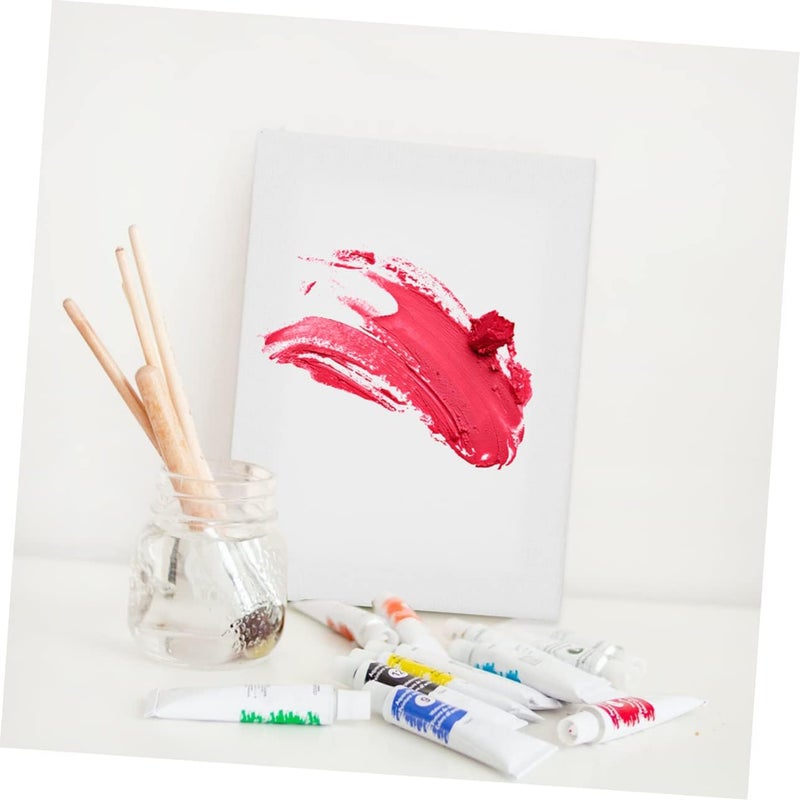 Angoily 3pcs Pure Cotton Stretched Canvas Panels for Oil Acrylic Painting Art Boards for Students and Beginners Craft Project Supplies - Image 5