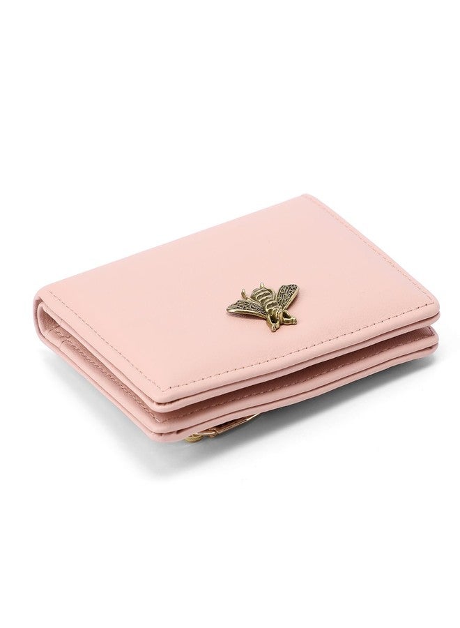 Altally Small Women Wallet RFID Blocking Bifold Pocket Wallet Slim Compact Ladies Purse Mini Wallets For Women (Pink) - Image 4