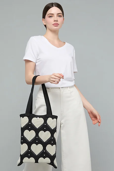 R&B Patterned Shoulder Bag