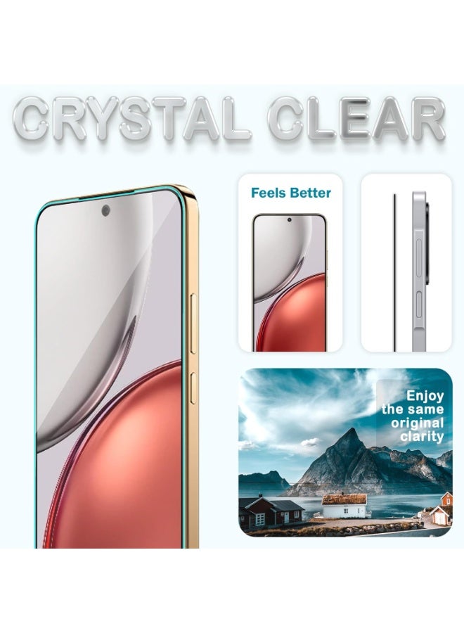 واقي شاشة لهاتف Honor X9D، زجاج مقوى مقاوم للخدش، صلابة 9H، غشاء زجاجي لهاتف Honor X9D - Image 2