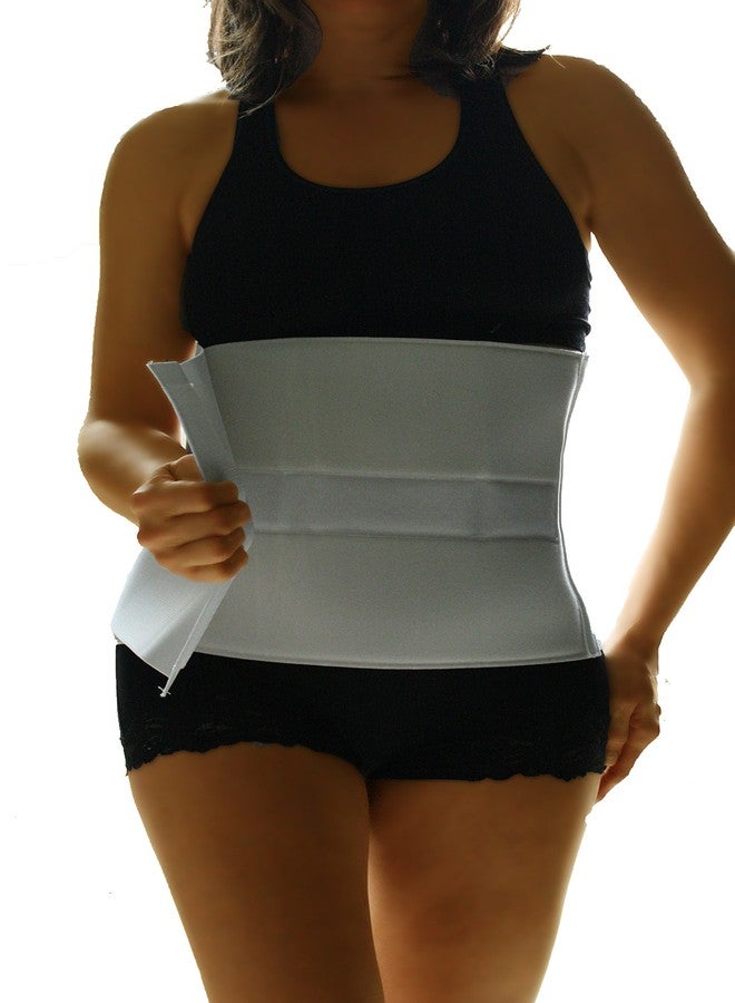 Alpha Medical Abdominal Binder for Men and Women | Postpartum Stomach Support Wrap | Surgical Binder | Hernia Support Abdominal Binder | Post Surgery Stomach Wrap| Bariatric | Tummy Tuck | L0625 (6" High ; 38"-50" Around Waist) - Image 1