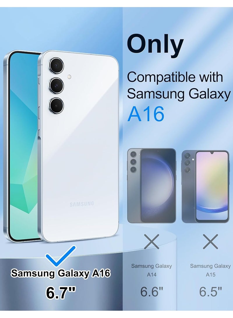 2 in 1 Privacy Screen Protector and Camera Lens Protector for Samsung Galaxy A16, Double Shatterproof Anti-Spy Tempered Glass Film, Private Protection, [Anti-Scratch][9H Hardness].  - Image 2