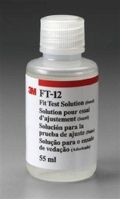 3M FT-12 Respiratory Fit Testing Solution  Sweet (Size: 55ml bottle). Each
