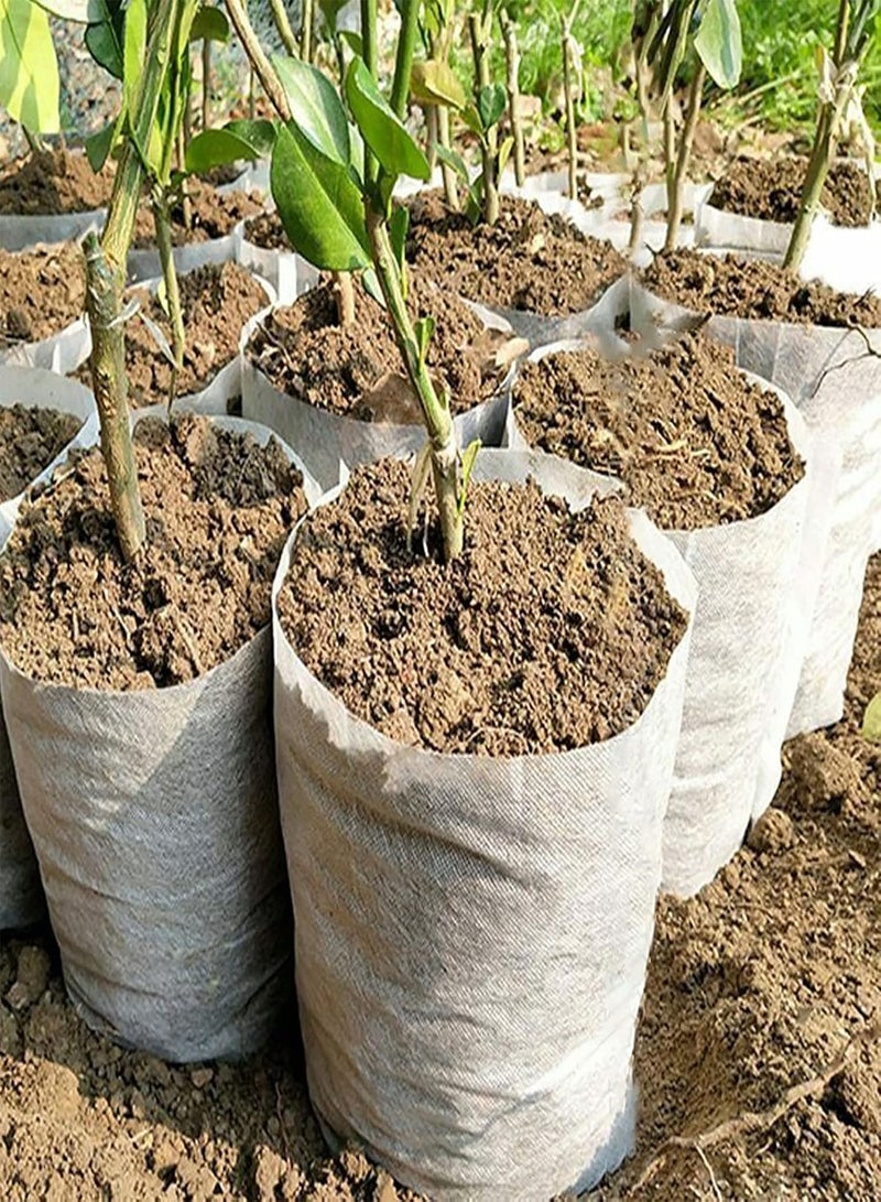 GGOOT Seeds Starter Bags Small, Non-Woven Nursery Plant Grow Bags, Fabric Seedlings Bags Pots Pouch for Plants Seedings Clones Home Garden Supply 7cm x 11cm - Image 5