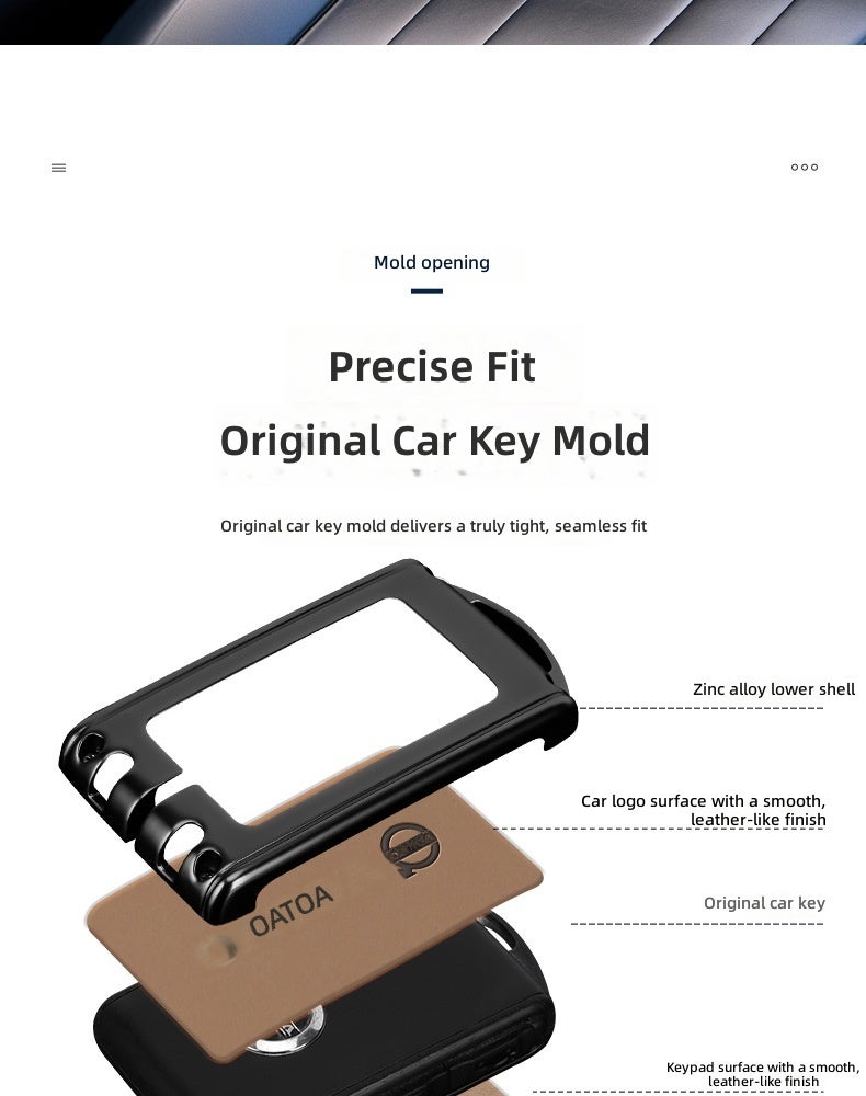 Volvo XC60 Key Case S90 Car Accessories S60 Interior Decorations XC40 Modification XC90 Shell Buckle Cover - Image 3