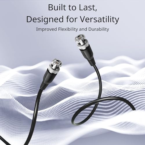 TNP Products TNP SDI Cable Connectors RG6 Coaxial Cable Male to Male - Heavy Shielding, BNC to BNC Cord Connectors, HD SDI BNC Cable, Long Cable Cord, 75 Ohm Cable, 3FT - Image 3