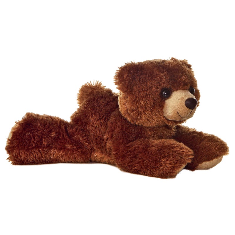 Aurora® Adorable Mini Flopsie™ Barnsworth™ Stuffed Animal - Playful Ease - Timeless Companions - Brown 8 Inches - Image 1
