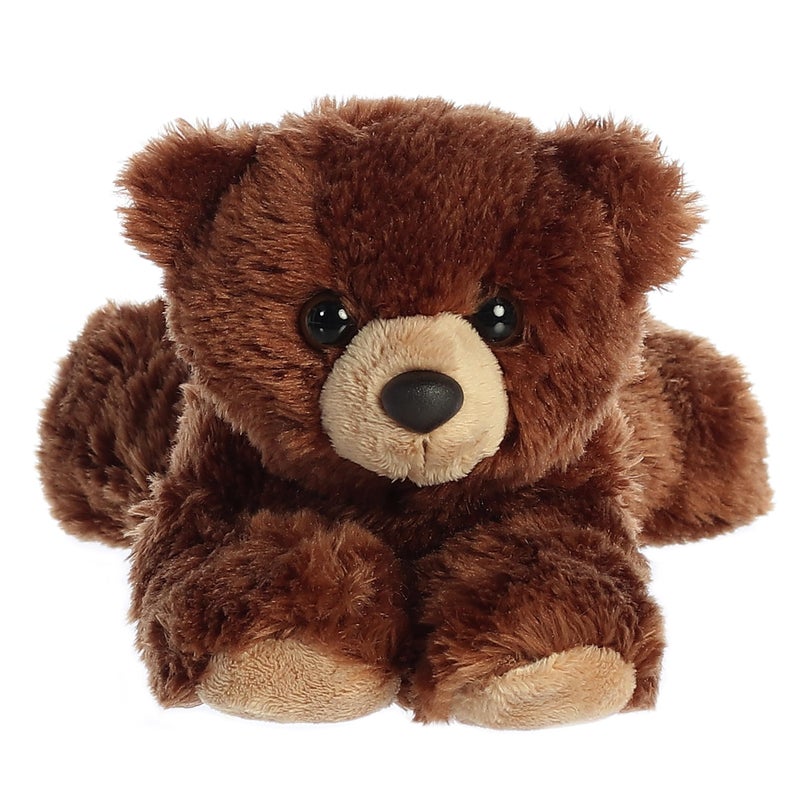 Aurora® Adorable Mini Flopsie™ Barnsworth™ Stuffed Animal - Playful Ease - Timeless Companions - Brown 8 Inches - Image 2