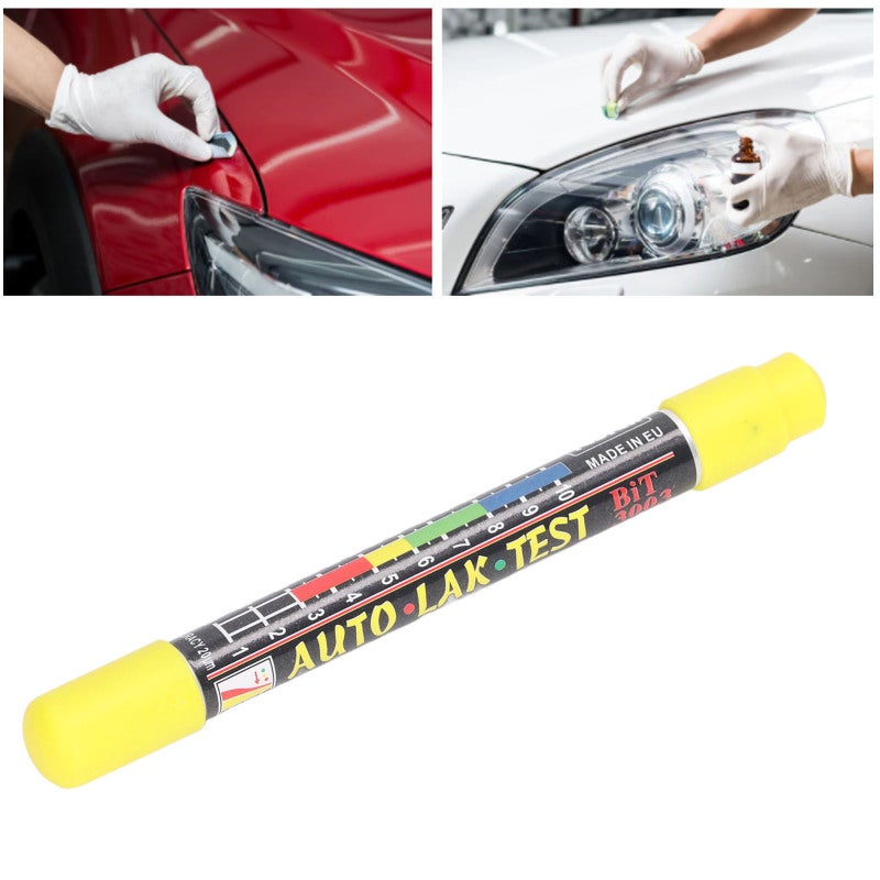 Paint Thickness Gauge Pen Design: Simpler Reading Magnetic Tip - No Battery Waterproof Coating Thickness Tester for Automobile Paint & Varnish Testing - Image 3