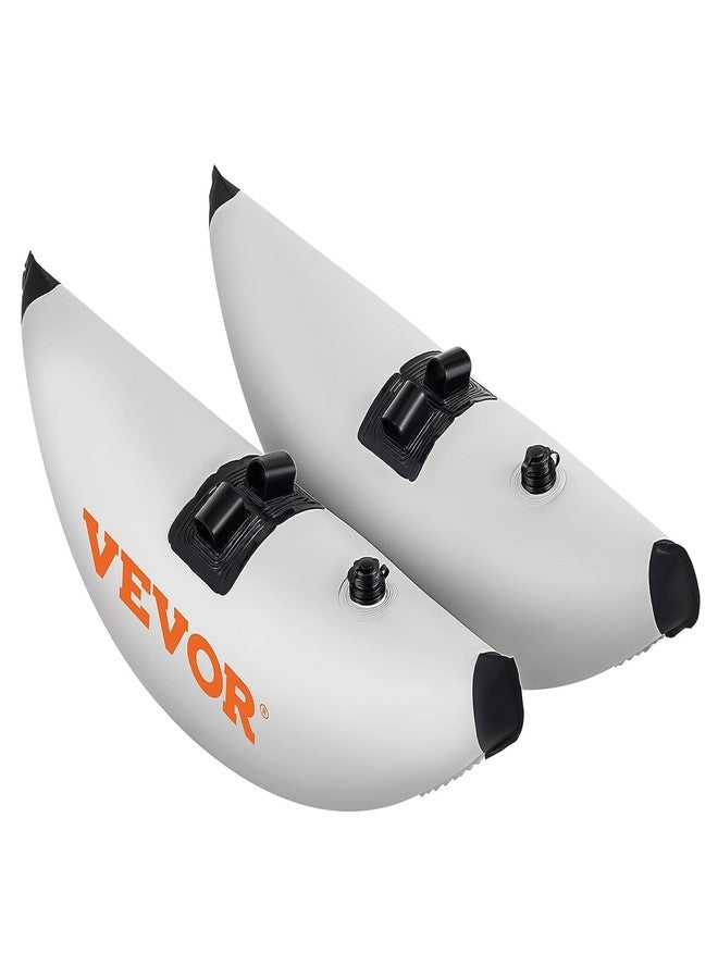 VEVOR Kayak Stabilizers, 2 PCS, PVC Inflatable Kayak Outrigger Float with Sidekick Arms Rod, Standing Float Stabilizer System Kit for Kayaks, Canoes, Fishing Boats - Image 1