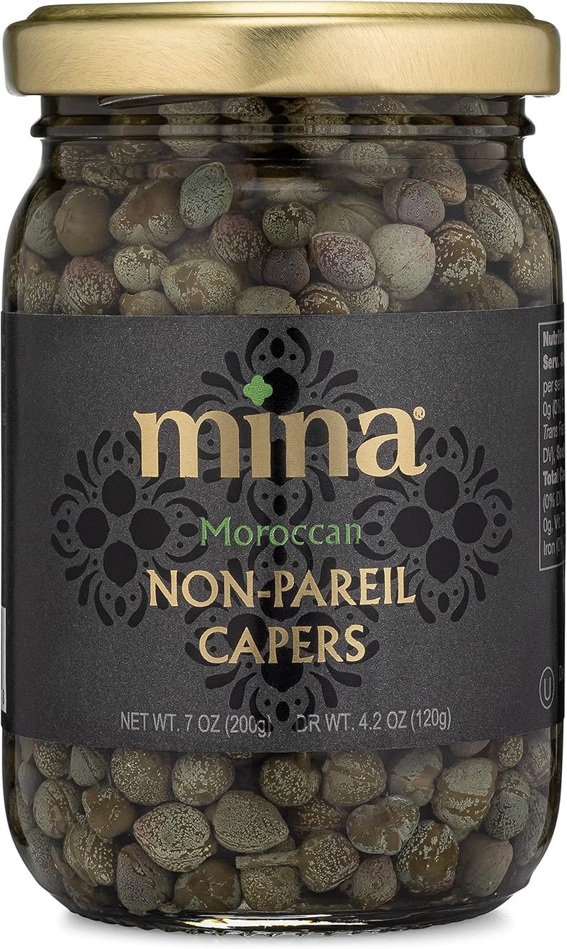 Mina Non-Pareil Capers - 7 oz Jar - Image 1