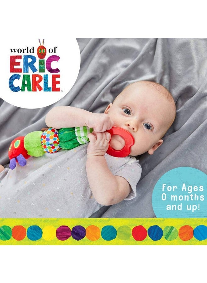 Kids Preferred Teether Rattle World Of Eric Carle The Very Hungry Caterpillar Teething Toy For Babies Multi - Image 4