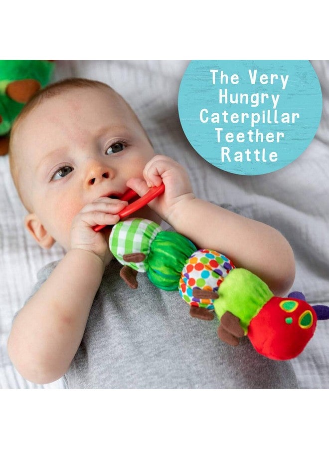 Kids Preferred Teether Rattle World Of Eric Carle The Very Hungry Caterpillar Teething Toy For Babies Multi - Image 3